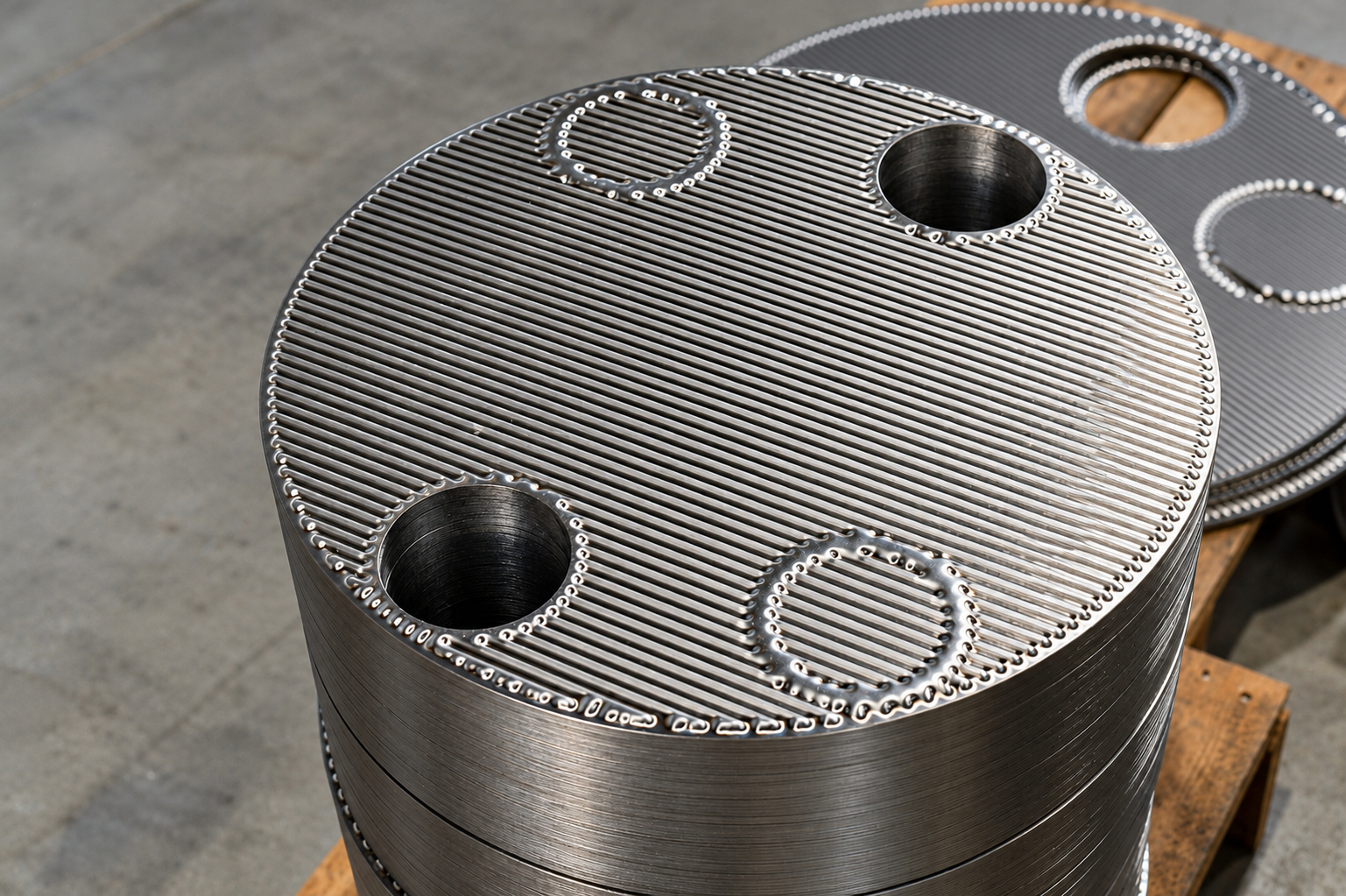 JINCHEN welded circular plate pack